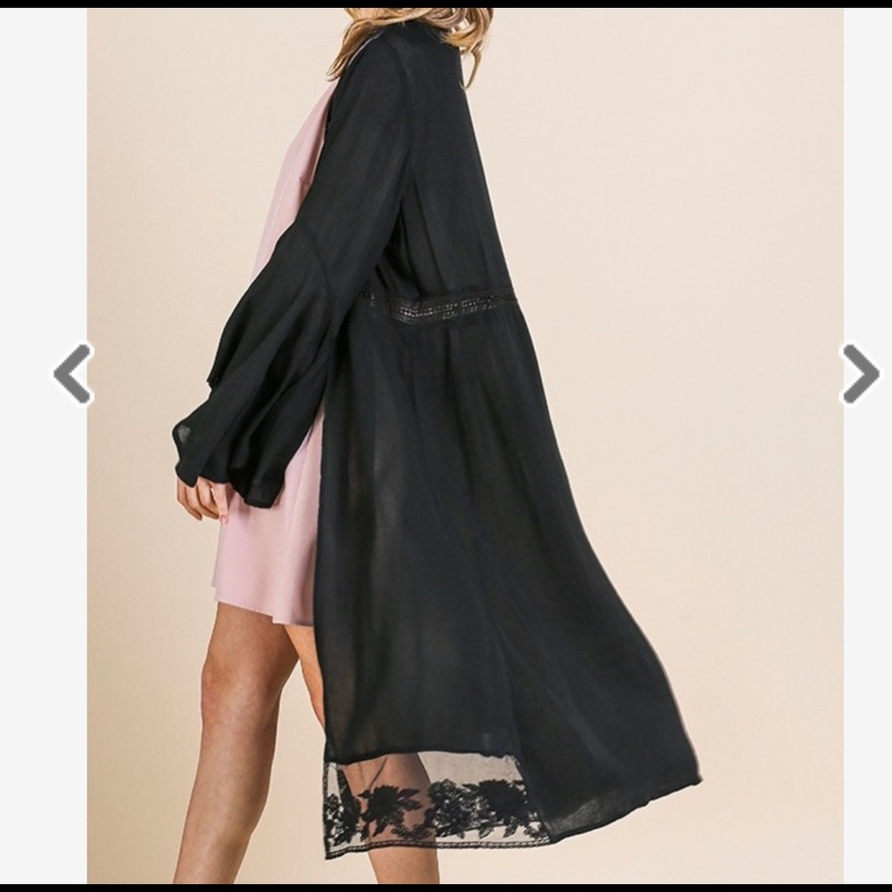 Umgee - Bell Sleeve Kimono - Picture 5 of 6